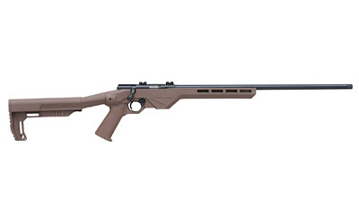 Citadel TRAKR 17 HMR Bolt-Action Rifle with Threaded Barrel in Flat Dark Earth