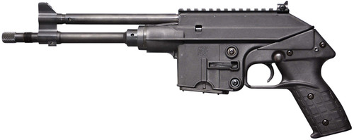 Kel-Tec PLR16FBLK .223 Rem/5.56 NATO Semi-Automatic Pistol with Adjustable Iron Sights and Picatinny Rail