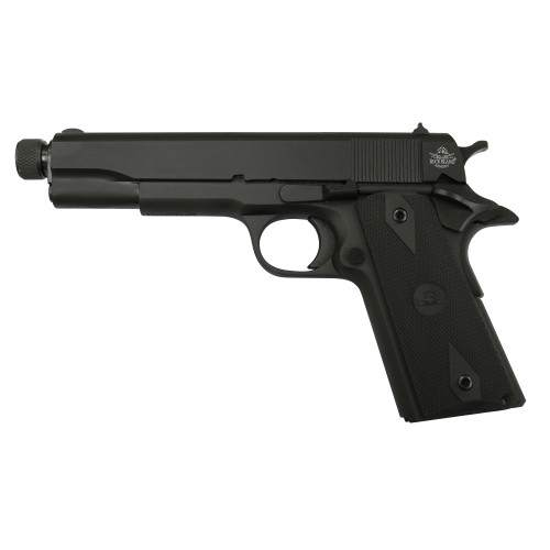 Armscor Rock Island GI Series 1911 in 45 ACP with 5-Inch Threaded Barrel and Fixed Sights