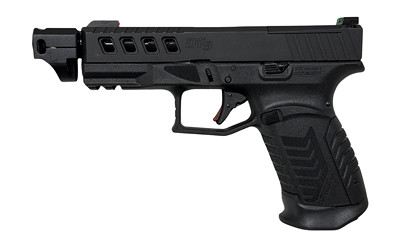 Derya DY9 Comp 9mm Semi-Automatic Handgun with 4.6-Inch Barrel and Fiber Optic Sights