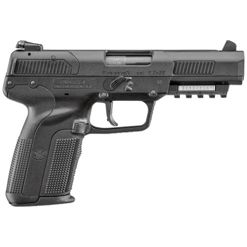 FN America Five-seveN 5.7x28mm Semi-Automatic Pistol with 20-Round Capacity - Black Polymer Frame