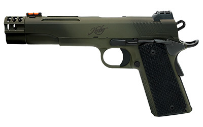 Kimber America Rampart 9mm Full-Size 1911 Pistol with Compensator and Olive Drab Finish
