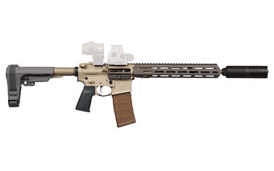 Q Firearms Sugar Weasel 556 NATO 13-Inch Pistol with Pistol Brace in Flat Dark Earth