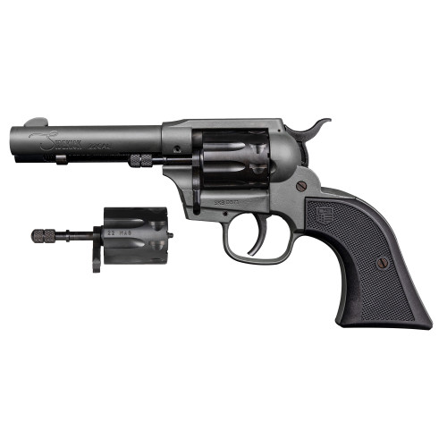 Diamondback Firearms Sidekick .22LR/.22Mag Revolver - 4.5 Inch Barrel, 9-Round Capacity, Black and Dark Gray Finish