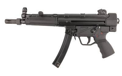 Military Arms Corporation MAC 5 9mm Semi-Automatic Pistol with 8.9-inch Barrel and 30-Round Capacity