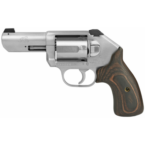 Kimber America K6S Stainless .357 Magnum Revolver - 3-inch Barrel, 6-Round Capacity
