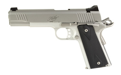 Kimber America Stainless LW 45 ACP 5-Inch Semi-Automatic 1911 Pistol with Threaded Barrel and Tritium Night Sights