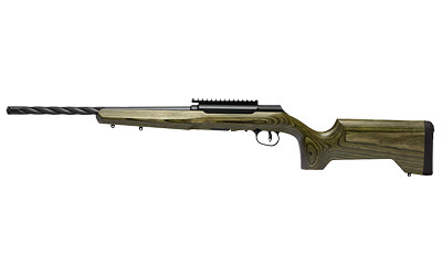 Savage Arms A22 TMBR TAC .22 LR Rifle with Fluted Barrel and 10-Round Capacity in Olive Drab Green
