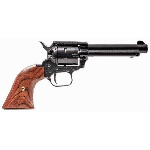 Heritage Rough Rider .22 LR Single Action Revolver with 4.75-inch Barrel, Black Alloy Finish