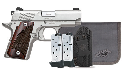 Kimber America Micro 9 9mm Sub-Compact Semi-Automatic Pistol with White Dot Sights