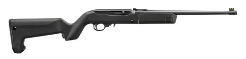 Ruger 10/22 Takedown Rifle in Satin Black with Synthetic Magpul Stock and Fiber Optic Sights