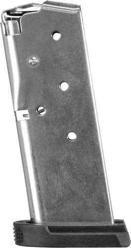 Beretta APX Carry 9mm Magazine - 6-Round Blued Steel Centerfire Pistol Accessory