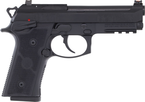 Beretta 92GTS Centurion 9mm Semi-Auto Pistol with Fiber Optic Front Sight and 15-Round Magazines