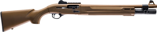 Beretta 1301 Tactical 12 Gauge Semi-Auto Shotgun with Flat Dark Earth Finish and Oversized Bolt Handle