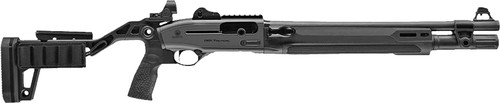 Beretta 1301 Tactical 12 Gauge Semi-Auto Shotgun with Oversized Bolt Handle and Fixed Chisel Stock