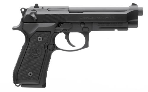 Beretta M9A1 9mm Semi-Auto Pistol with Black PVD Finish and Picatinny Rail