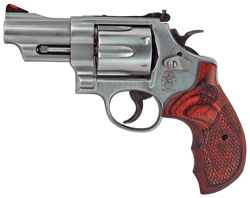 Smith & Wesson Model 629 Deluxe .44 Magnum Revolver with 3-Inch Barrel and Adjustable Sights