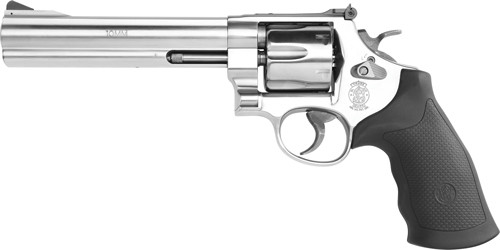 Smith & Wesson Model 610 10mm Auto Revolver with 6.5-Inch Barrel and Adjustable Sights