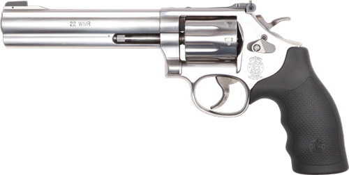 Smith & Wesson Model 648 .22 WMR Revolver with 6-Inch Barrel and Adjustable Sights