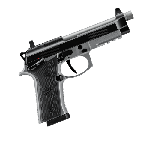 Beretta USA J92XFMSA21TB 92X Inox Tactical 9mm with Threaded Barrel and Two Magazines