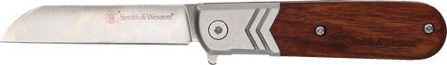 Smith & Wesson Rosewood Executive Knife - Stainless Steel Blade, 2.75" Blade Length