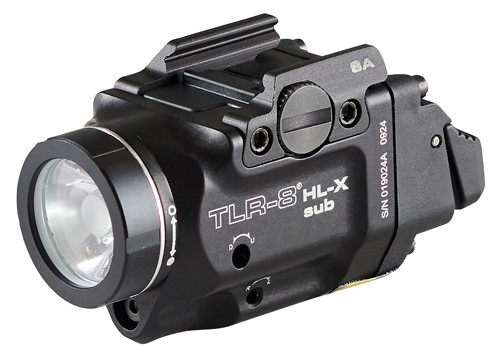 Streamlight TLR-8 HL-X Sub USB Tactical Weapon Light with Integrated Laser