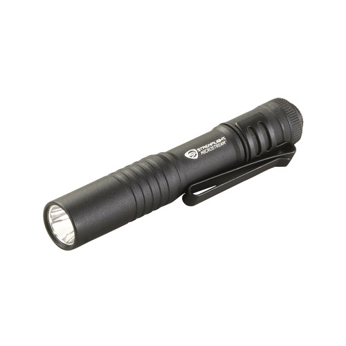 Streamlight Microstream LED Flashlight - Compact Pocket-sized Black LED Light