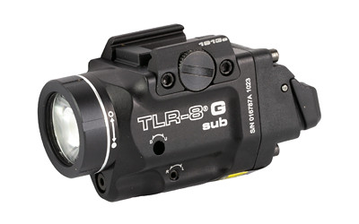 Streamlight TLR-8 G SUB Weaponlight with Laser for Sub-Compact Pistols