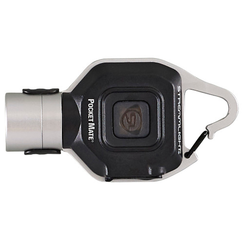 Streamlight PocketMate USB Rechargeable Flashlight - Compact 325 Lumens, Silver/Black