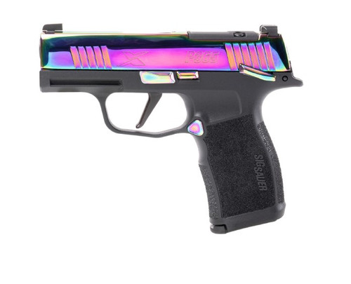 SIG SAUER P365X 9mm Rainbow Titanium Semi-Auto Pistol with XSeries Features