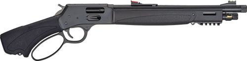 Henry H12 Bears Leg Pistol - .44 Rem Mag Lever-Action with Blued Steel Finish and Fiber Optic Sights