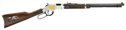 Henry H4 EMS Tribute Edition Lever Action Rifle – .22 LR, 20-Inch Octagonal Barrel, Walnut Stock