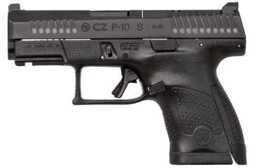 CZ P-10 S Optic-Ready 9mm Striker-Fired Pistol, Part Number 91568