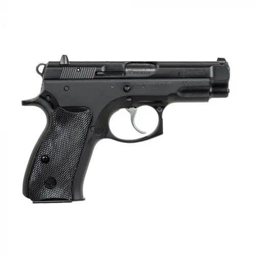 CZ 75 Compact 9mm Semi-Auto Pistol, Part Number 91190, Black Finish with Fixed Sights