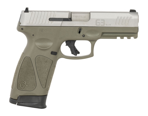 Taurus G3 9mm Full-Size Pistol, OD Green Cerakote, Part Number 1-G3B949O