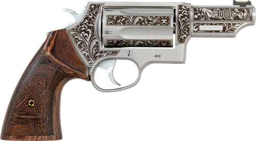 Taurus Judge .45 Colt/.410 Revolver, 2.5-Inch, Stainless Finish, Wood Grips, Part Number 2-441039T-20YR