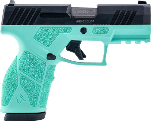 Taurus GX2 9mm Semi-Auto Pistol, Cyan and Black, Part Number 1-GX2931C