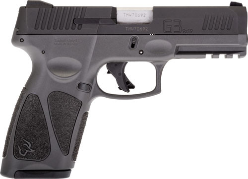 Taurus G3 9mm Semi-Automatic Pistol, 15-Round, Black and Gray, Part Number 1G3B941G15
