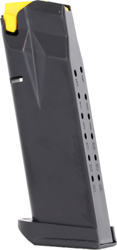 Taurus GX4 Carry 9mm 15-Round Steel Magazine, Black - Part Number 358003100