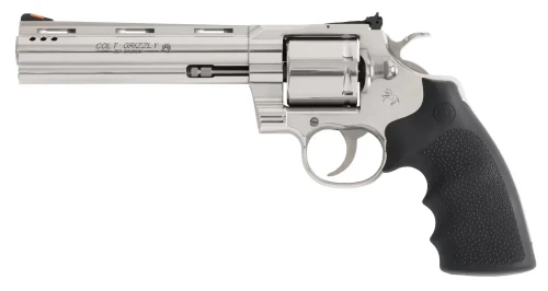Colt Mfg Grizzly Stainless Double/Single-Action Revolver, .357 Magnum, 6-Inch Barrel, 6-Round