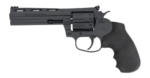 Colt King Cobra Target .22 LR Double/Single-Action Revolver, Blued, KCOBRA22-BP4RFO