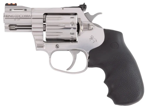 Colt Mfg King Cobra Target .22 LR Stainless Revolver, KCOBRA22-SP2RFO