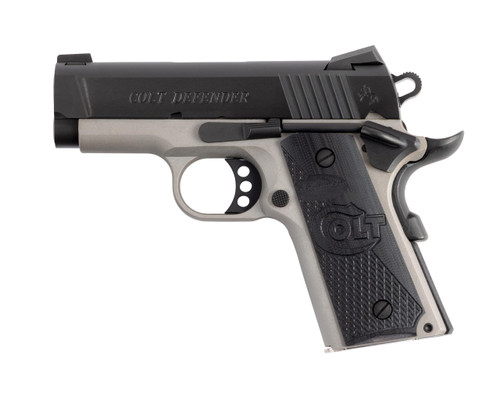 Colt Mfg 1911 Defender O7000XE-TT Two-Tone .45 ACP Semi-Automatic Pistol
