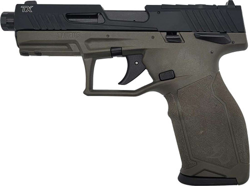 Taurus T.O.R.O. Gen 2 TX22 22LR Semi-Automatic Pistol, Part Number 1-2TX22P141O, OD Green and Black