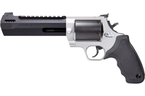 Taurus Raging Hunter .500 S&W Double-Action Revolver, Two-Tone Finish, 5-Round, Part Number 2-500065RH