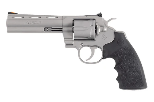 Colt Mfg Python PYTHON-SM5RTS .357 Magnum Matte Stainless Revolver with 5-Inch Barrel