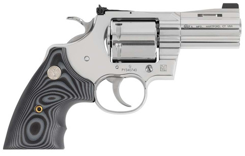Colt Mfg Python Combat Elite Stainless Revolver, .357 Magnum, 3-Inch Barrel, PYTHON-SP3NS