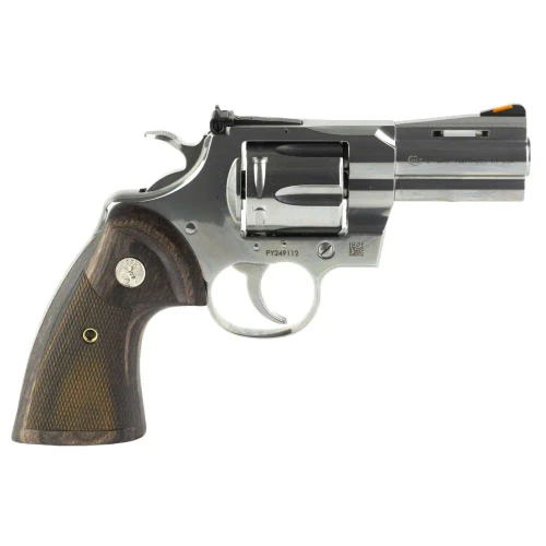 Colt Mfg Python PYTHON-SP3WTS Stainless Double-Action Revolver, .357 Magnum, 3-Inch Barrel, 6-Round