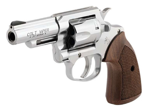 Colt Mfg Viper VIPER-SP3WRR .357 Magnum DA/SA Revolver, 3-Inch Stainless Steel Barrel, 6-Round