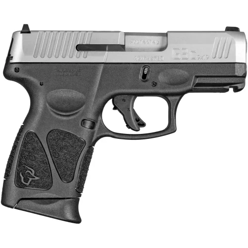 Taurus G3C 9mm Compact Pistol, Black Polymer Frame with Matte Stainless Slide, 1-G3C939
